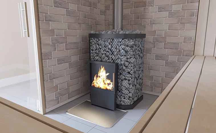 Экран для банной печи: что это, зачем нужен