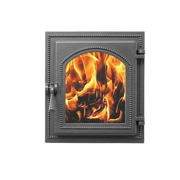 Каминная дверца Везувий 220 (антрацит)