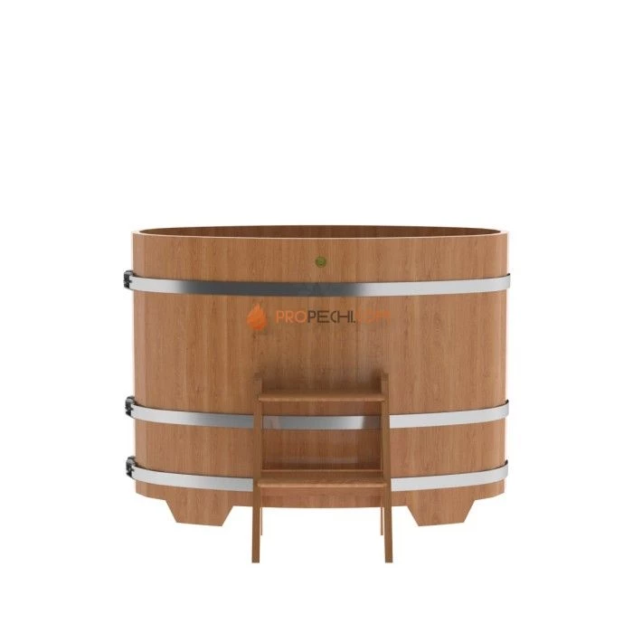 Купель BentWood овальная из натурального дуба 0,69х1,31