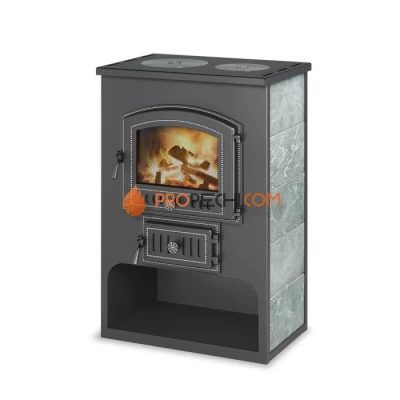 Печь-камин Везувий ПК-03 (224) с плитой талькохлорит