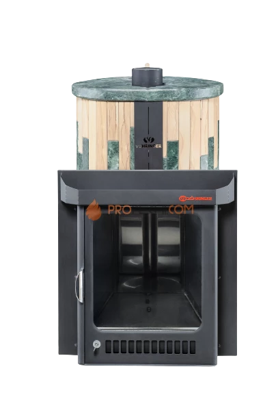 Банная печь Ферингер Малютка Змеевик + "Окаменевшее дерево"