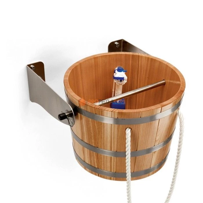 Обливное ведро Blumenberg 29л. Дерево лиственница