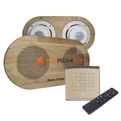 Комплект акустической системы SW 2 Gold ECO Wood, двойной Овал (Встраиваемый)