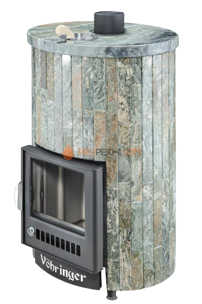 Банная печь Ферингер  ПФ Уют-25 Жадеит наборный