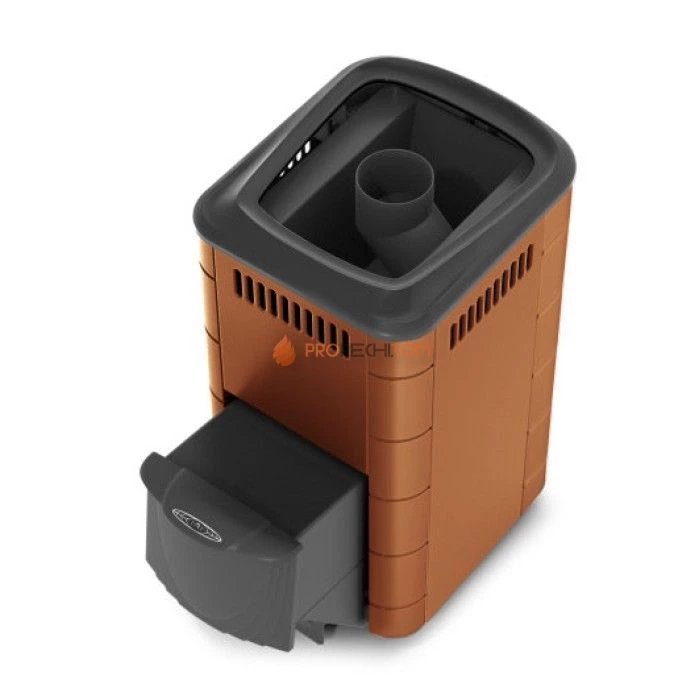 Печь для бани Термофор Тунгуска 2017 Carbon ДА терракота