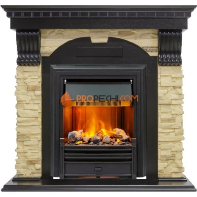 Каминокомплект Dimplex Dublin - Венге / Сланец с очагом Brookline Black