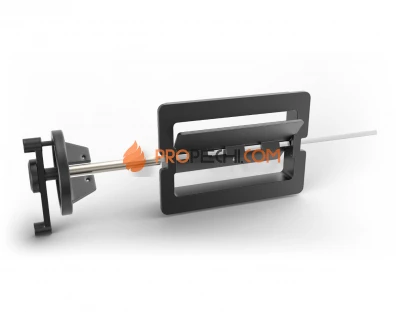 Задвижка дымохода поворотная ВЕЗУВИЙ 1427П