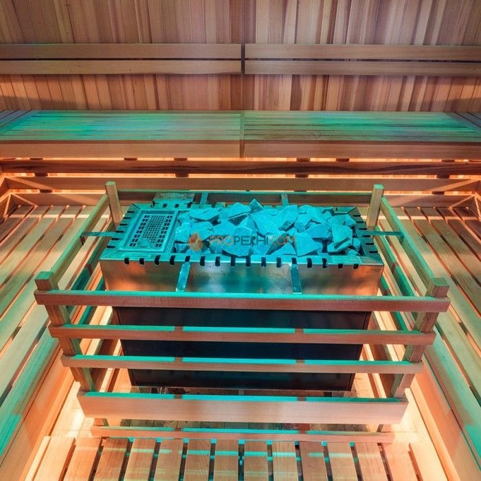 Электрическая печь Lang VapoTherm VG90, 30 кВт, с парогенератором