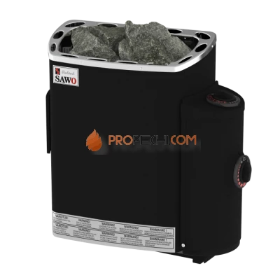 Электрическая печь SAWO FIBER COATED MINI MN-30NB-PF 3 кВт (со встроенным пультом)