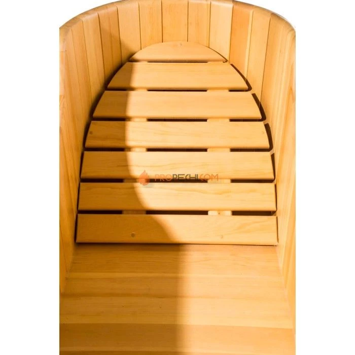 Ванна из кедра НКЗ 78x170 см, высота 80-60 см