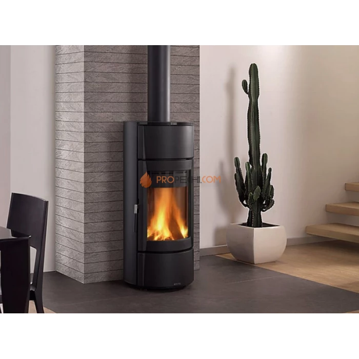 Печь-камин La Nordica Fortuna Steel Nero Antracite