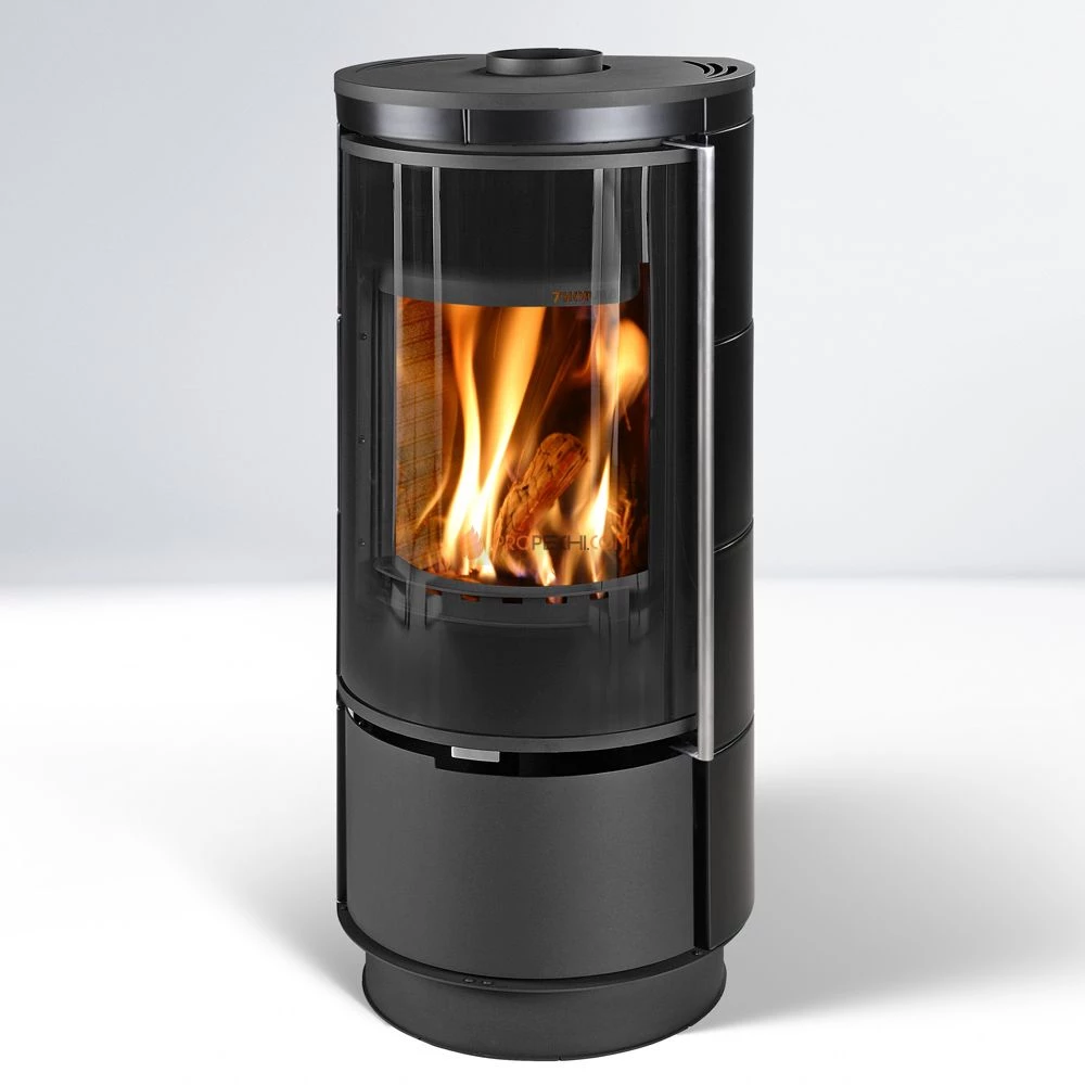 Печь-камин Thorma ANDORRA Extra Ceramic, черная