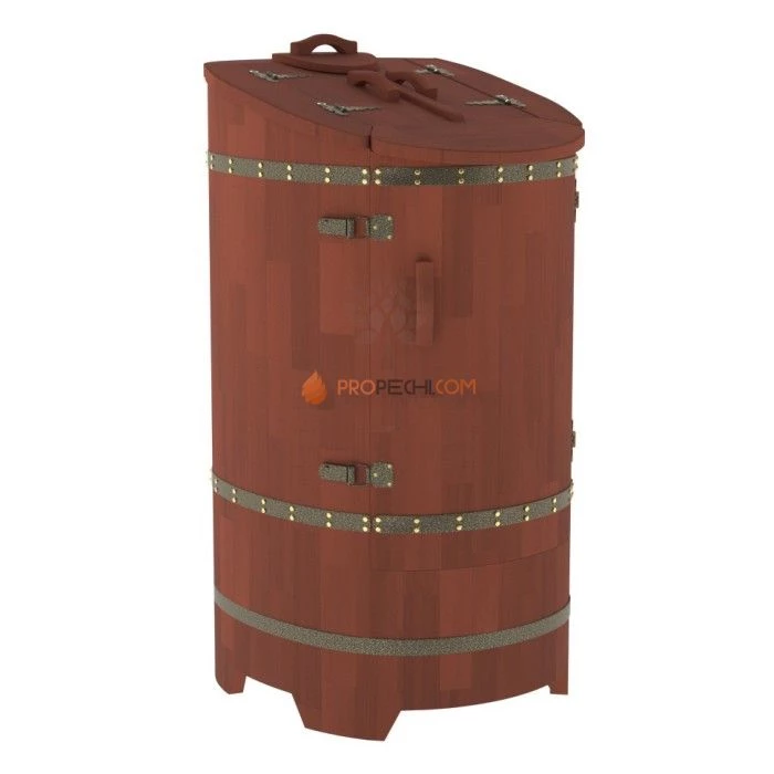 Фитобочка BentWood со скосом Сращенная цвет Спелая вишня