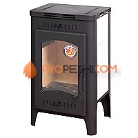 Печь-камин Бавария Оптима стальная плита