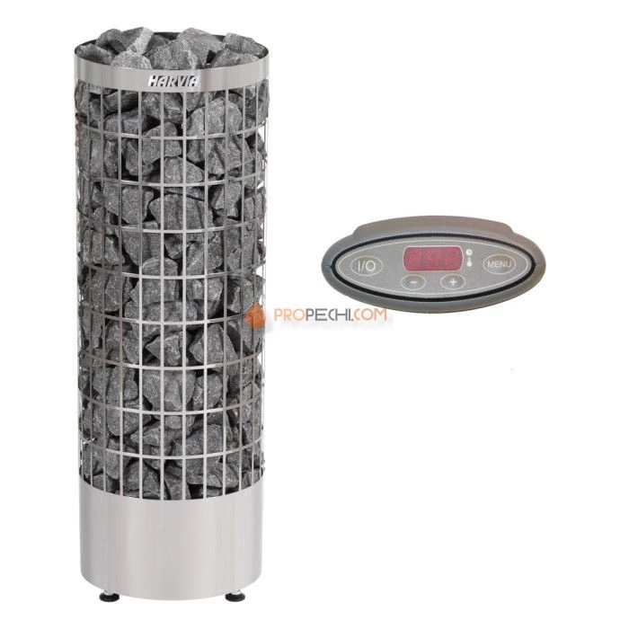 Электрическая печь Harvia Cilindro PC90EE (с выносным пультом в комплекте)