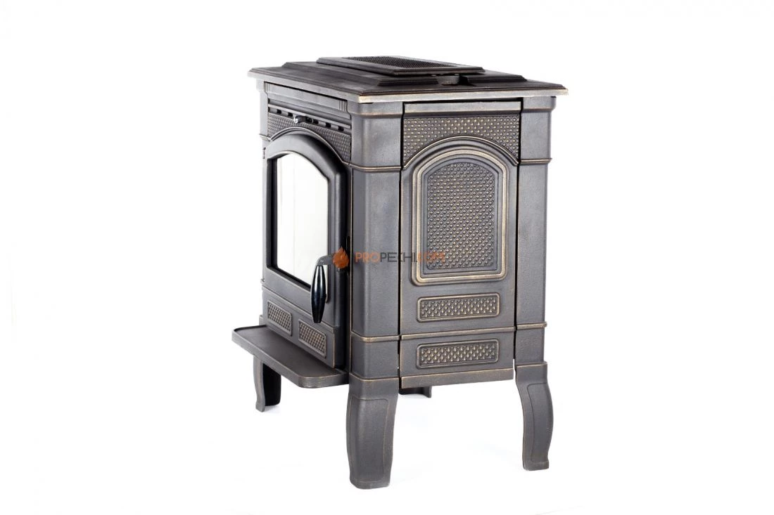 Печь-камин Fireway Gunter патина бронза