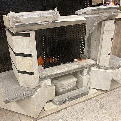 Каминная облицовка Stimlex Sirius Cream CP135C угловая (Дисконт)