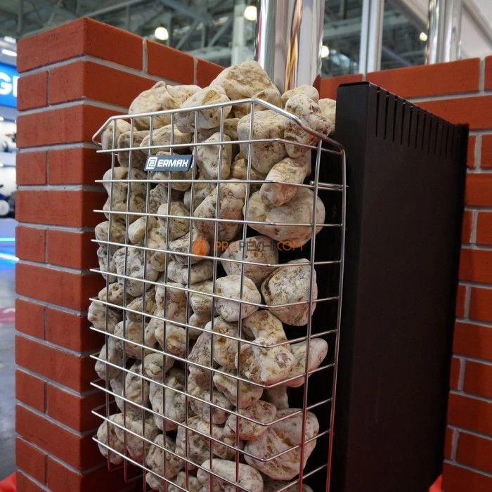 Дровяная печь для бани Ермак 3D