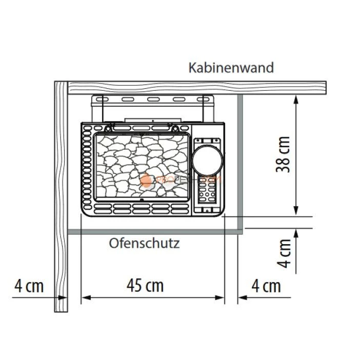 Электрическая печь EOS Bi-O-Tec W 7,5 кВт Steel со встроенным парогенератором
