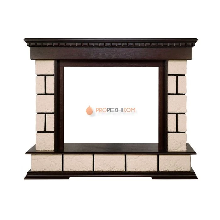 Каминокомплект Royal Flame Shateau - Темный дуб с очагом Vision 28 EF LED FX