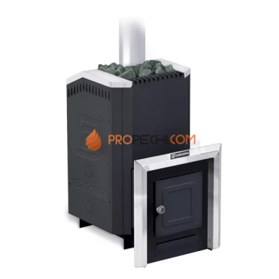 Дровяная печь для бани Ермак 16 Стандарт (сталь)