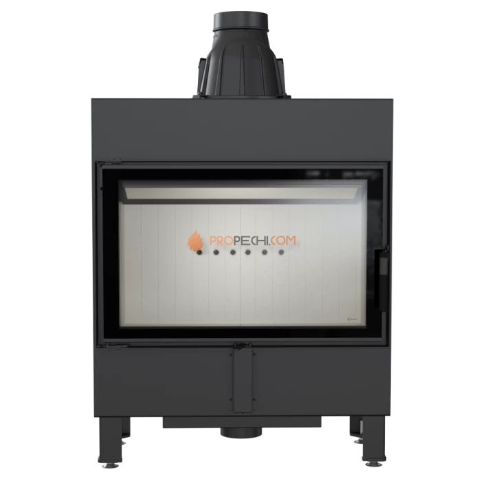 Каминная топка стальная Kratki LUCY/14/SLIM (14 кВт)