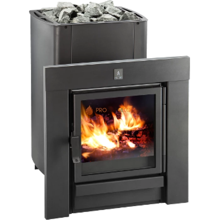 Дровяная печь для бани Kastor Ksis 37 black