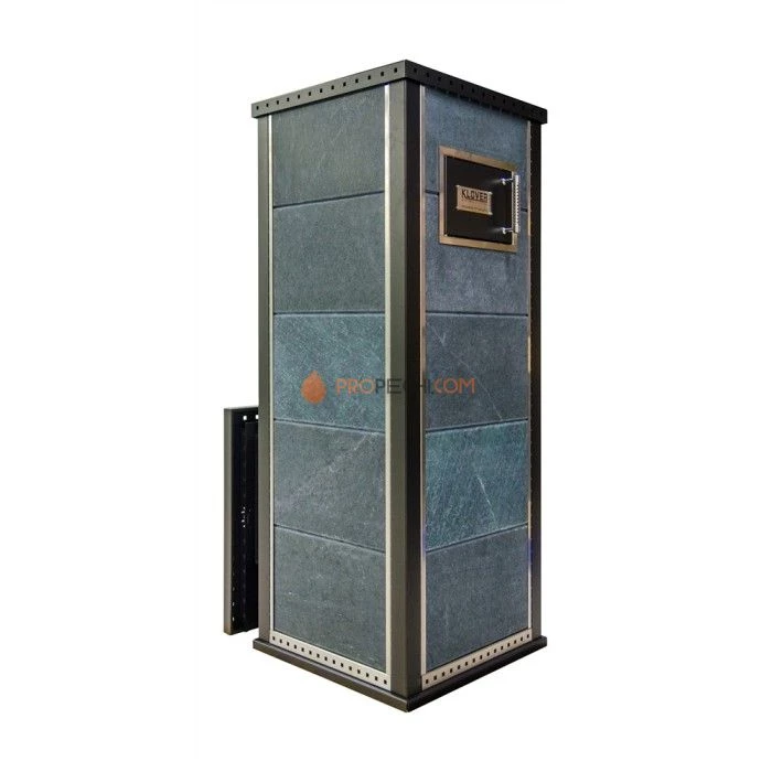 Дровяная печь для бани Klover RT 50-RV ( Серпентинит 30 мм )