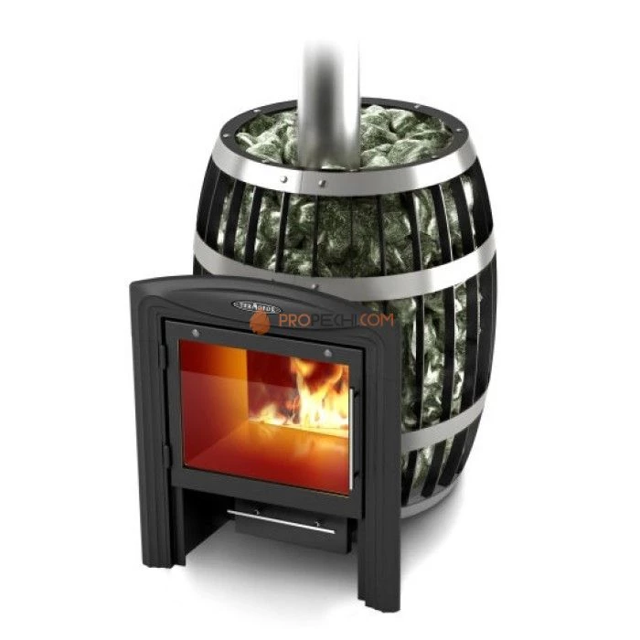 Печь для бани Термофор Саяны Carbon Витра