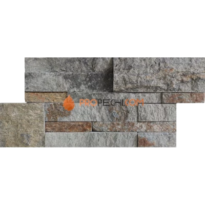 Панель Модерн кварцит серо-зелёный (350х180мм) упак. (6шт/0,378м2)