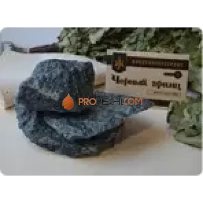 Камень Grill’D Черный принц колотый средний — 25 кг (мешок)