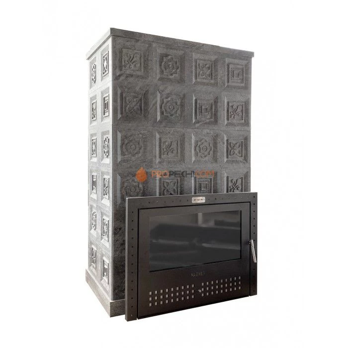 Дровяная печь для бани Klover RT 50-RV ( Талькомагнезит Изразцы )