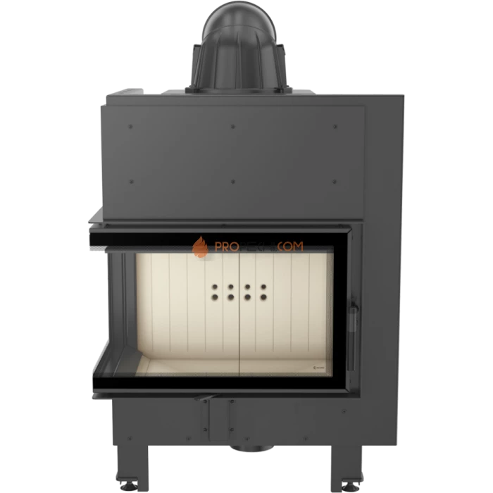 Каминная топка Kratki MBM/L/BS/SG (гнутое стекло слева) (10 кВт)