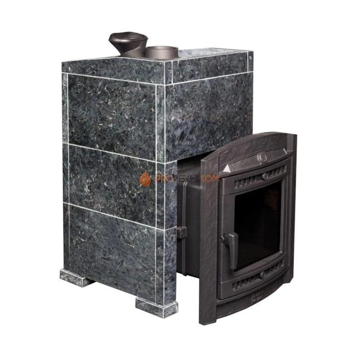 Печь банная "Атмосфера L" в облицовке "Пироксенит"