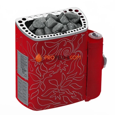 Электрическая печь SAWO Dragonfire Minidragon MN-36NB-DRF-P 3.6 кВт (со встроенным пультом)