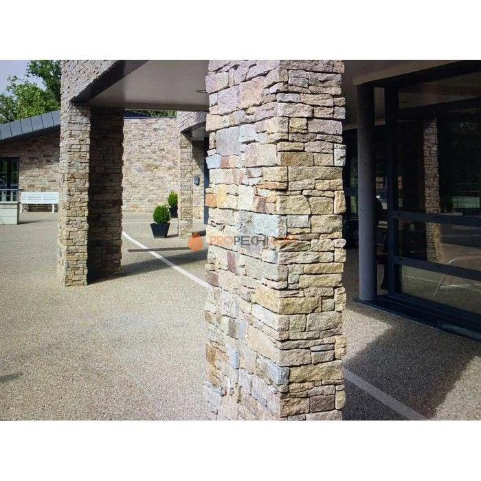 Панель из грубого камня Кварцит серо-коричневый (550х200мм) упак. (4шт/0,44м2)