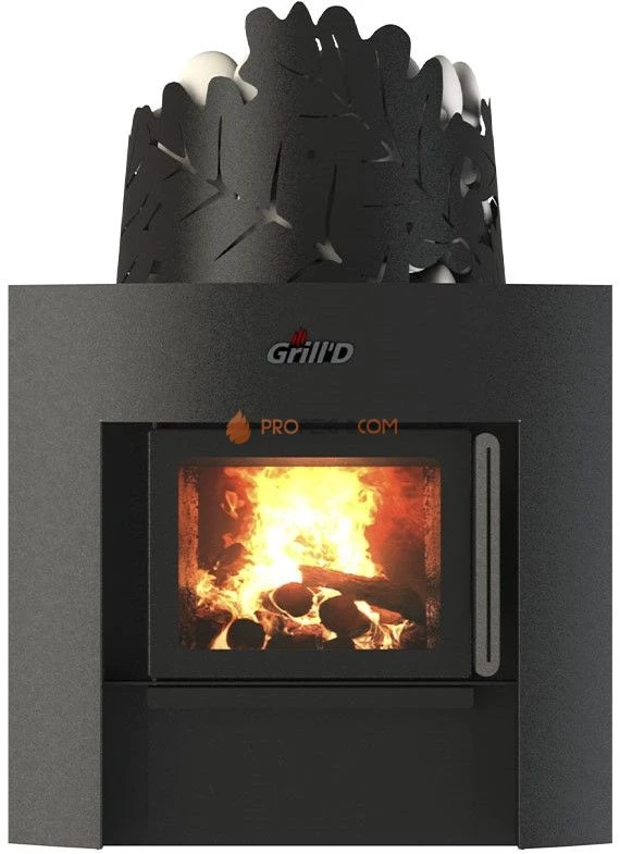 Банная печь Grill'D Dubravo 180 Window (дверца со стеклом)