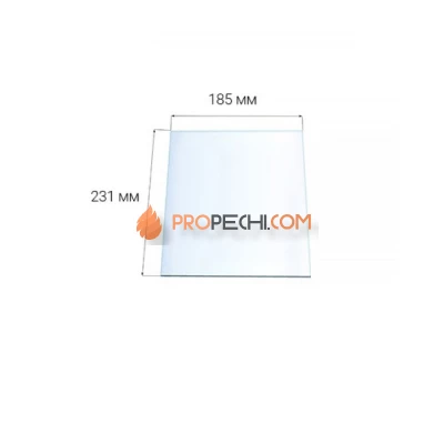 Стекло для дверцы Везувий ДТ-4С