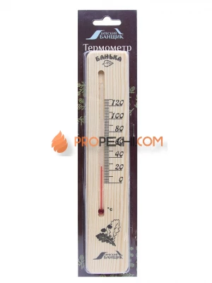 Термометр для бани и сауны "Классика", жидкостный, малый