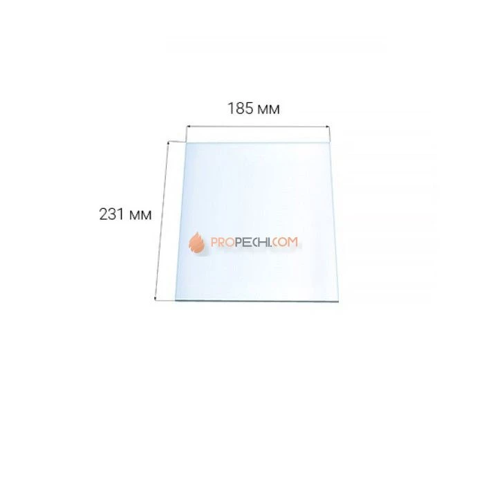 Стекло для дверцы Везувий ДТ-4С