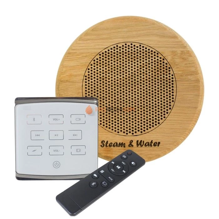 Комплект акустической системы встраиваемый SW 1 White ECO Wood, круг (одна колонка)