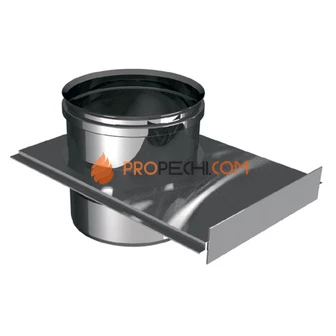 ЗАДВИЖКА ВЫДВИЖНАЯ D130, AISI 304 