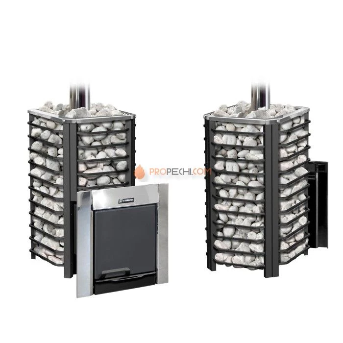 Дровяная печь для бани Ермак 36 Сетка-Стандарт (сталь)