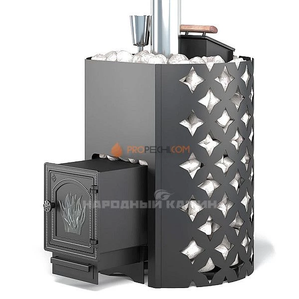 Печь для бани Этна 18 (ДТ-4) Закрытая каменка