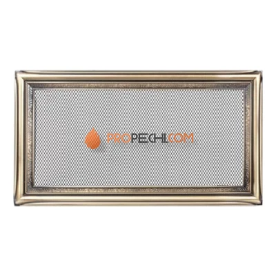 Вент.решетка 170х300 мм алюминий-цинк "РЕТРО"