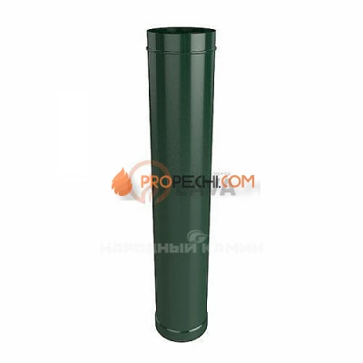 Труба-сэндвич 115/180 мм. 1 м. зеленый (6005)
