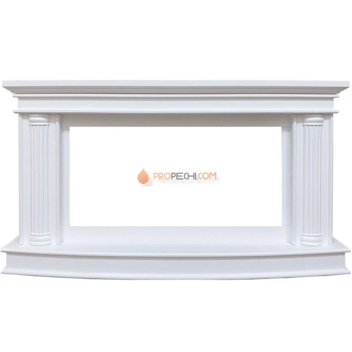 Каминокомплект Royal Flame Rome - Белый с очагом Vision 42 LED