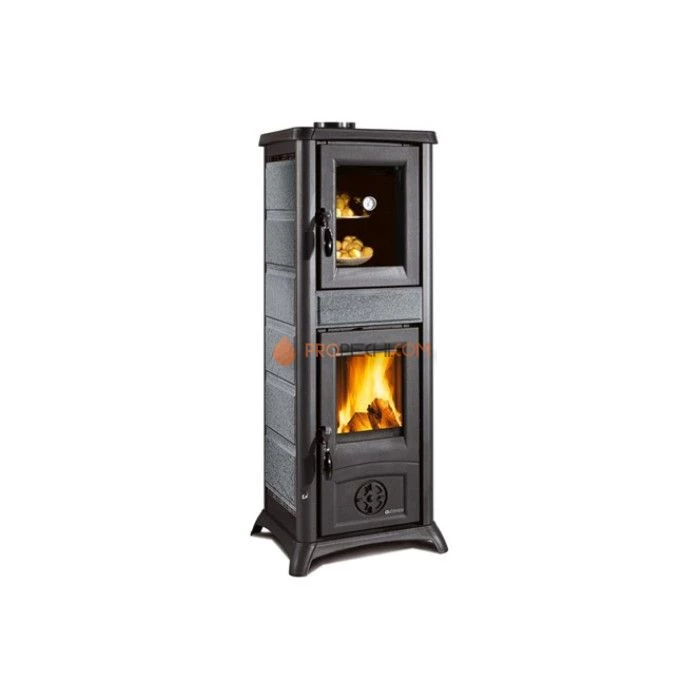 Печь-камин La Nordica Gemma Forno Bordeaux