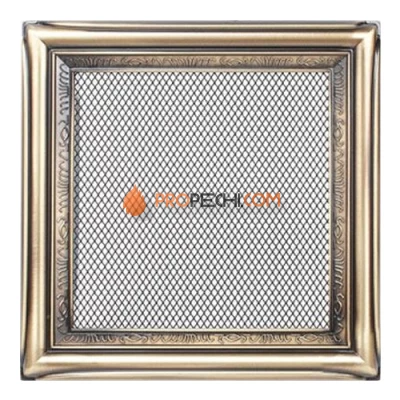 Вент.решетка 170х170 мм. Алюминий-Цинк