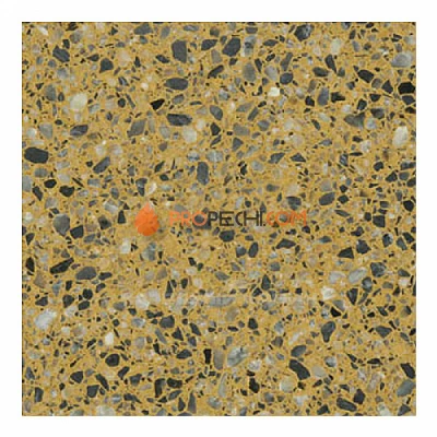 Плитка агломератная коллекция "Мрамор" Желтый 400х400х20 мм